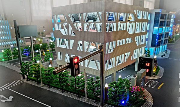 立體(ti) 停車場沙盤