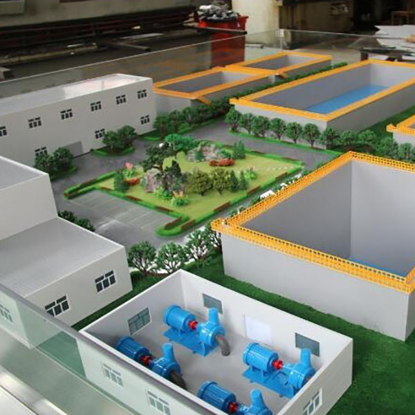 城市供水排水係統沙盤模型製作案例