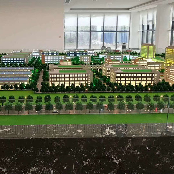 科技孵化園區沙盤模型製作案例