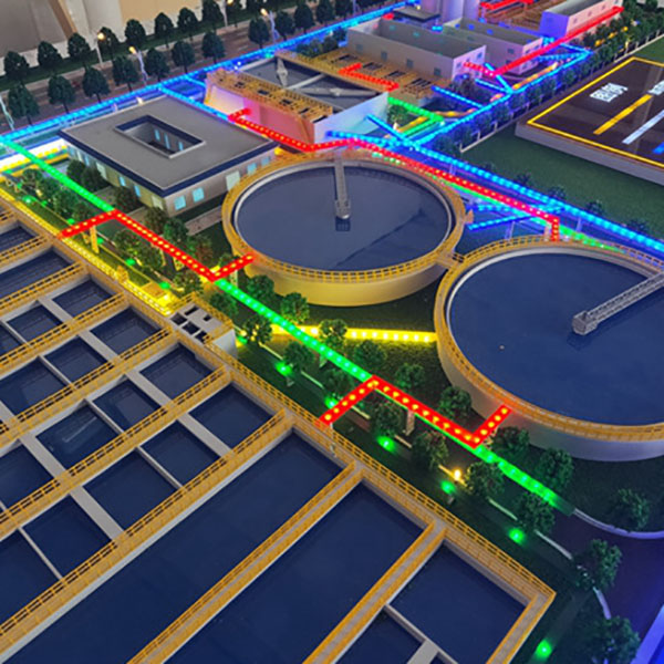 水廠沙盤模型製作案例
