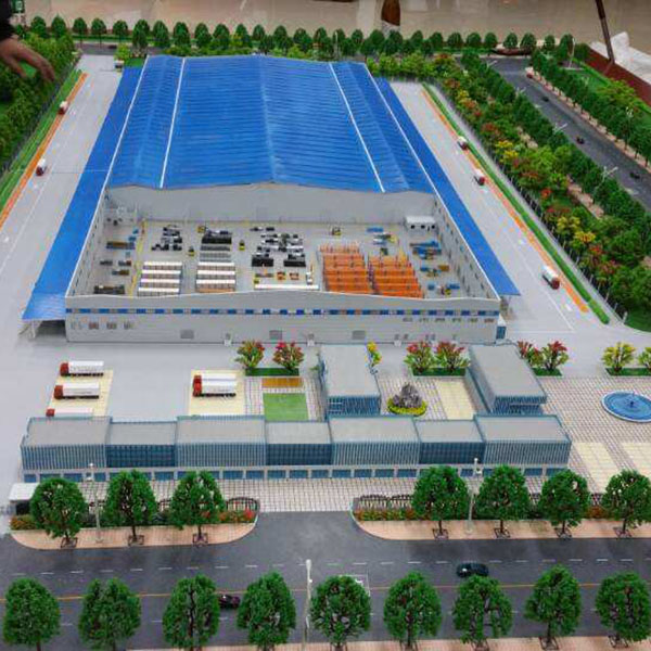 物流園沙盤模型製作案例