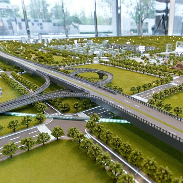 立交橋沙盤模型製作案例