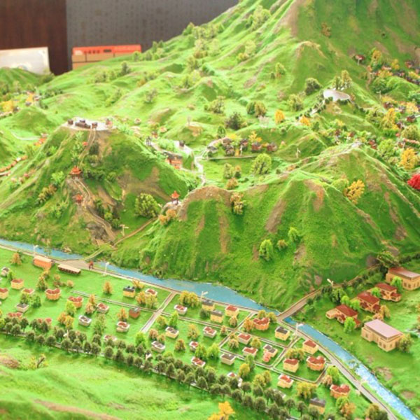 生態園風景沙盤模型製作案例