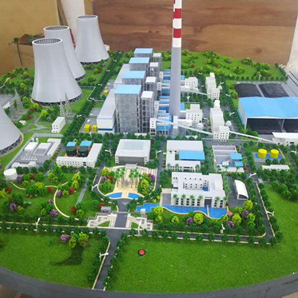 發電廠電力沙盤模型製作案例