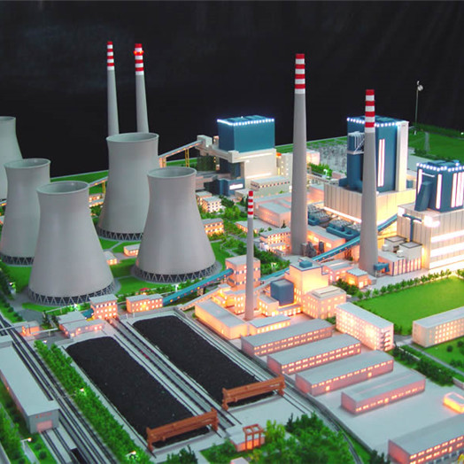 火力發電廠沙盤模型製作公司案例