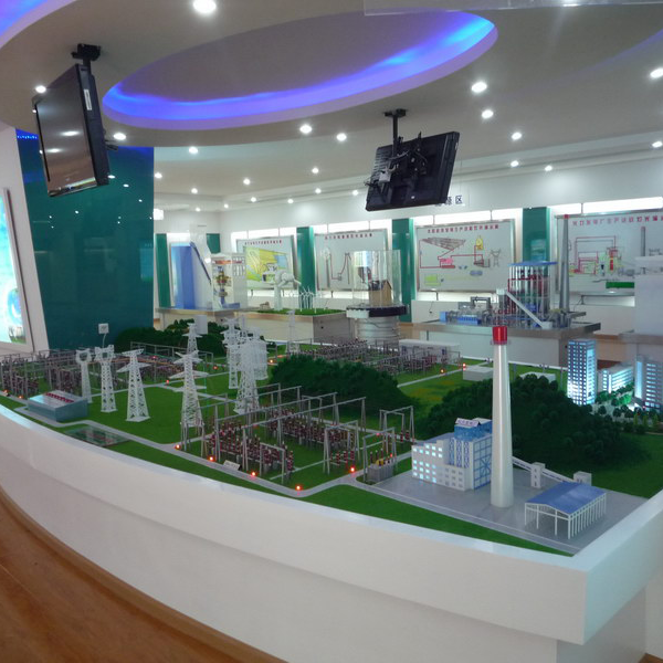 火力發電廠沙盤模型製作公司案例