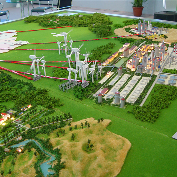 風力發電沙盤模型製作公司案例