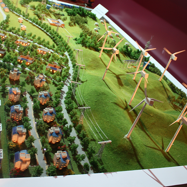 風力發電沙盤模型製作公司案例