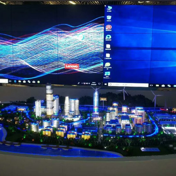 新能源發電站展示沙盤模型製作公司案例
