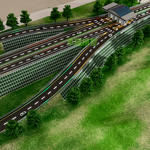 高速公路沙盤模型製作案例