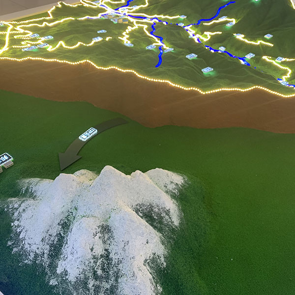 雲南茶區地形沙盤模型製作案例