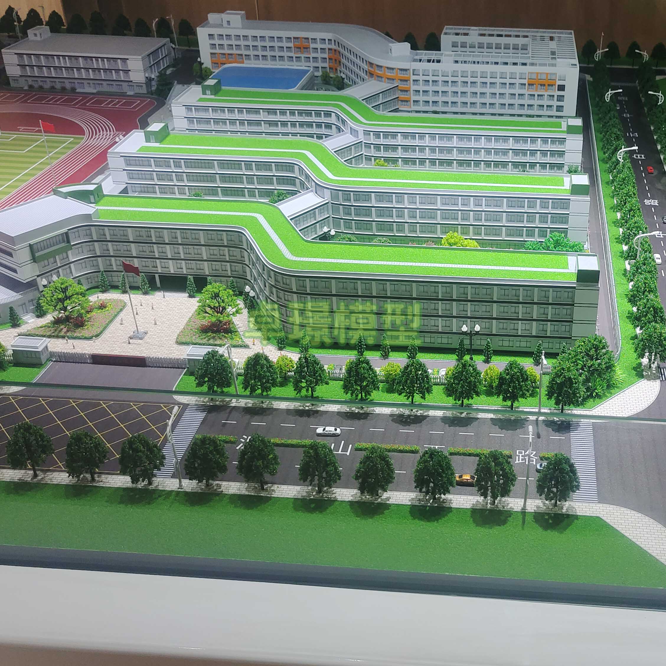 學校沙盤模型製作案例