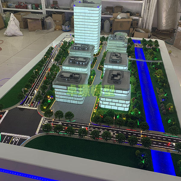 科技園區沙盤模型製作案例