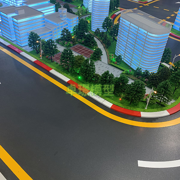 車聯網跑道沙盤模型製作案例