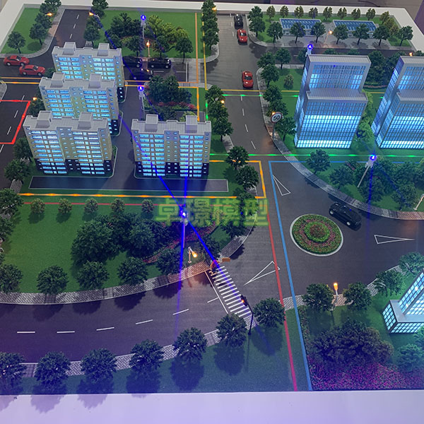智能交通沙盤模型製作案例