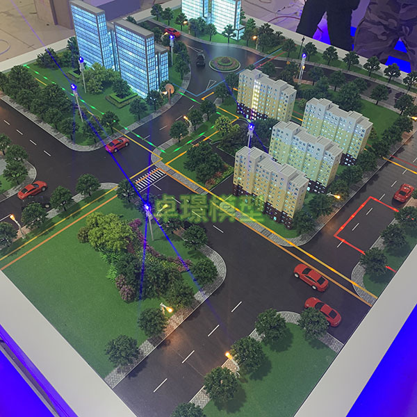 智能交通沙盤模型製作案例
