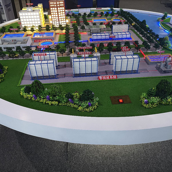 廢水汙水處理沙盤模型製作公司案例