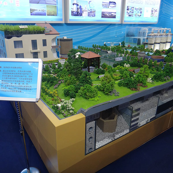 海綿城市沙盤模型製作公司案例