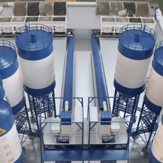 混凝土攪拌站模型製作公司案例