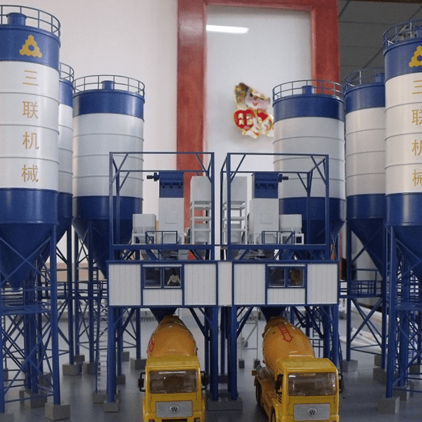 混凝土攪拌站模型製作公司案例