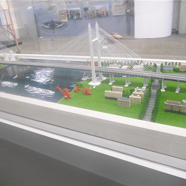 橋梁施工模型沙盤製作公司案例