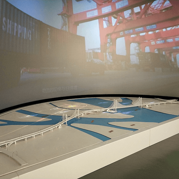 橋梁施工模型沙盤製作公司案例