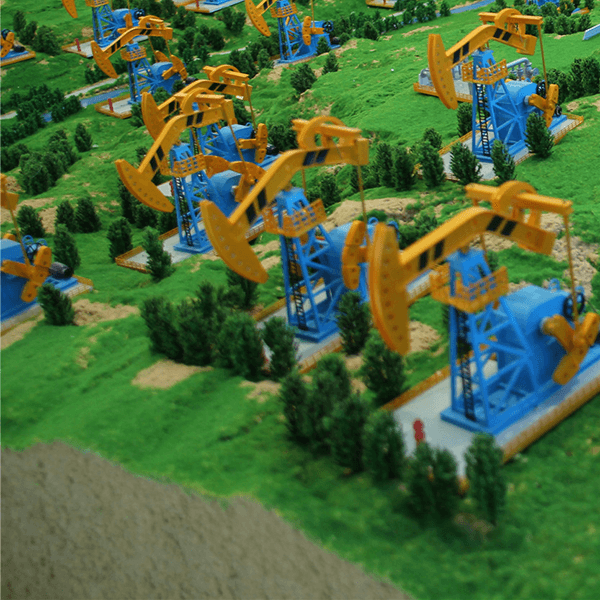 開采油田沙盤模型製作公司案例