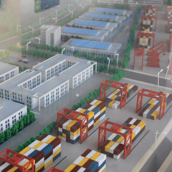 港口物流沙盤模型製作公司案例