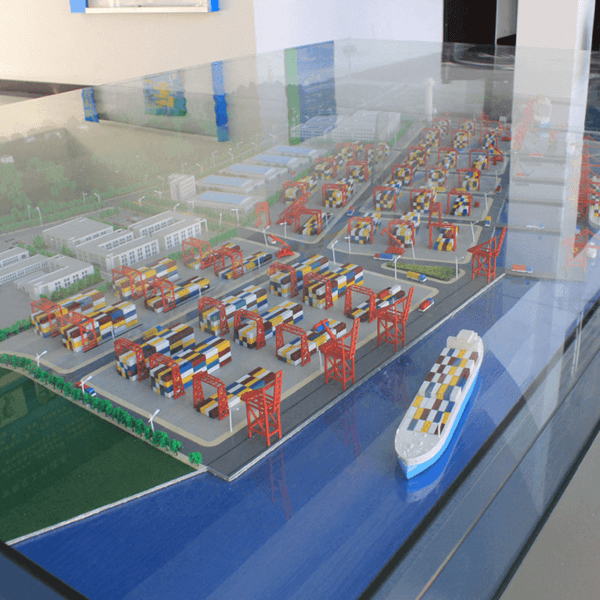 港口物流沙盤模型製作公司案例