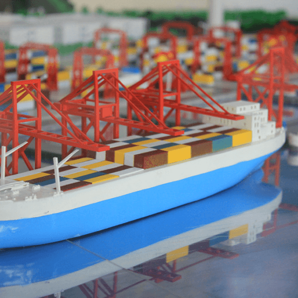 港口物流沙盤模型製作公司案例