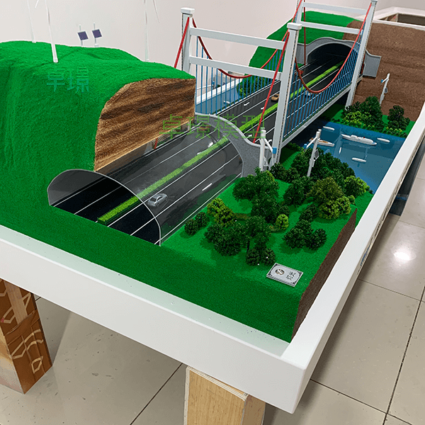高架橋梁沙盤模型製作廠家案例