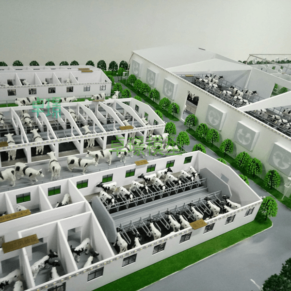農牧畜牧生態養殖場沙盤模型製作公司案例