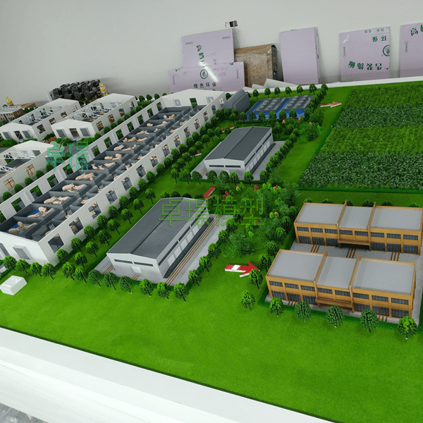 農牧畜牧生態養殖場沙盤模型製作公司案例