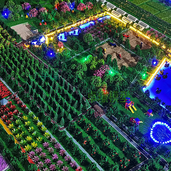 生態旅遊景區沙盤模型製作廠家案例