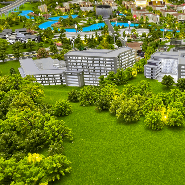 城市區域規劃沙盤模型製作廠家案例