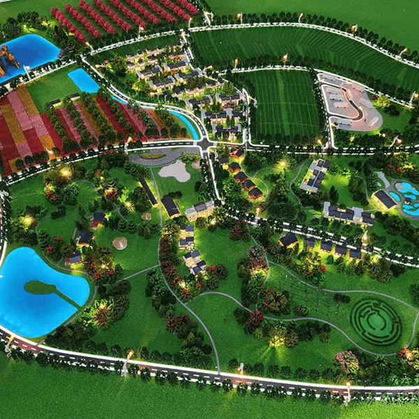 古鎮沙盤模型製作廠家案例