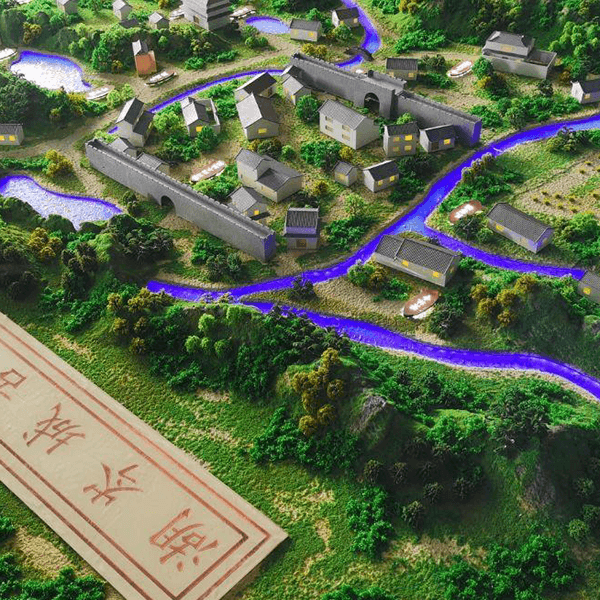 古鎮沙盤模型製作廠家案例