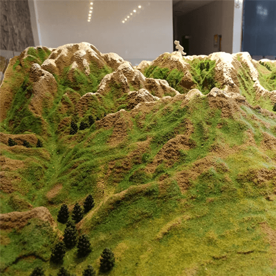 部隊軍事作戰地形沙盤模型製作廠家案例