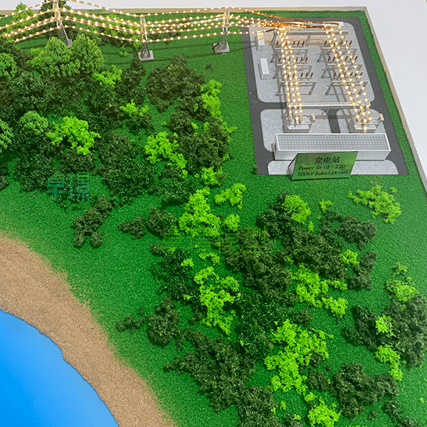 海上風力發電沙盤模型製作廠家案例