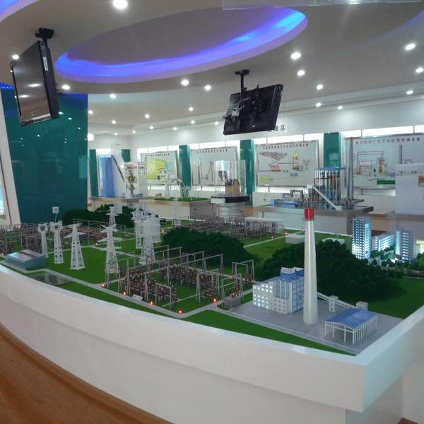 發電廠沙盤模型製作廠家案例