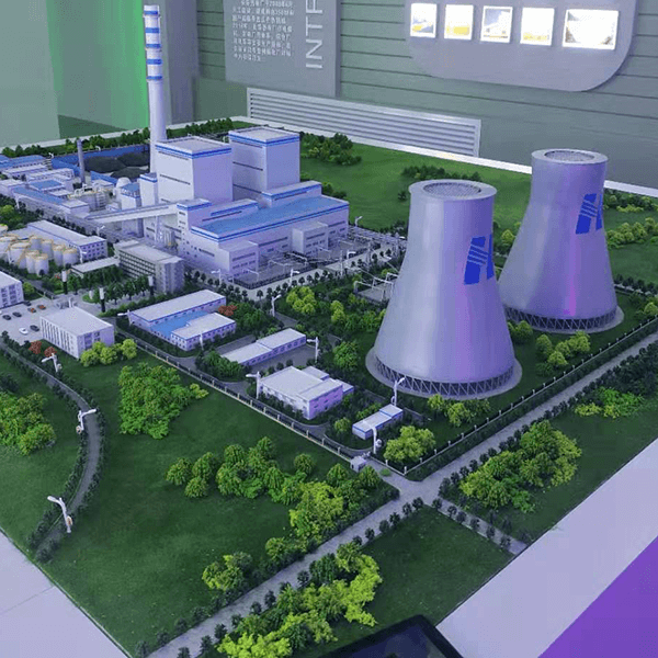發電廠沙盤模型製作廠家案例