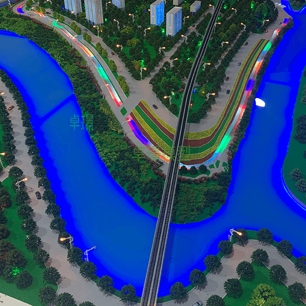城市道路沙盤模型製作廠家案例