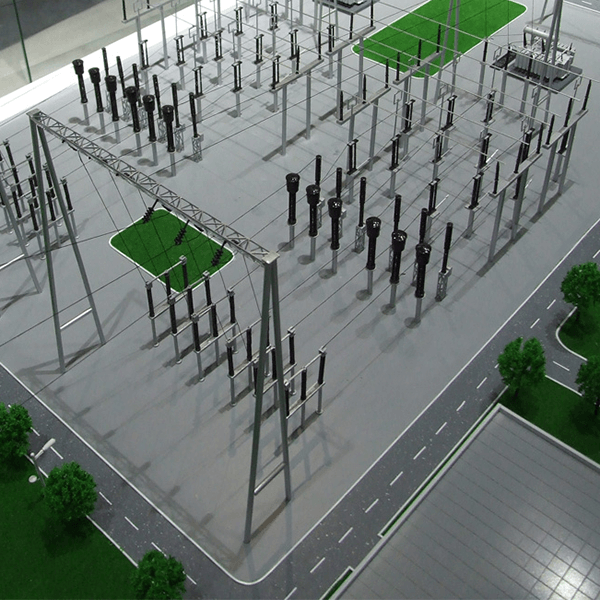 電力係統電網沙盤模型製作廠家案例