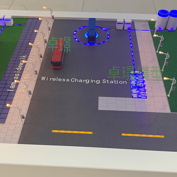 新能源停車場沙盤模型製作廠家案例
