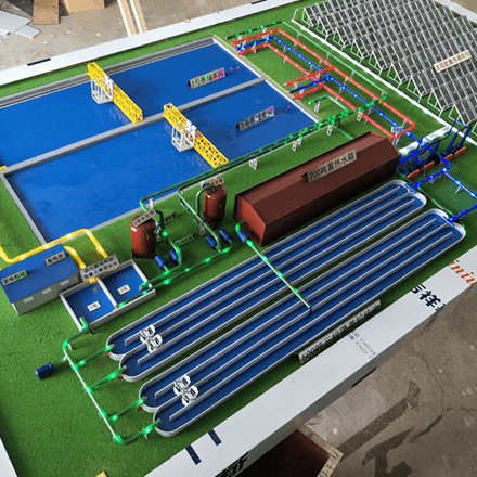 水產養殖沙盤模型製作廠家案例