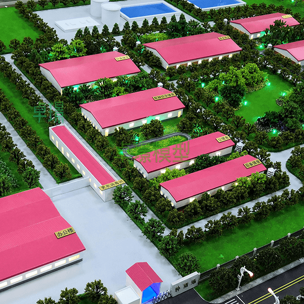 養豬場沙盤模型製作廠家案例