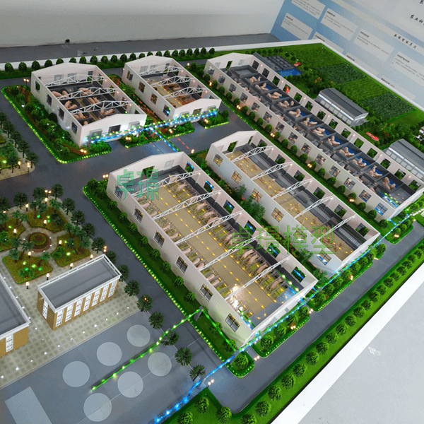養豬場沙盤模型製作廠家案例