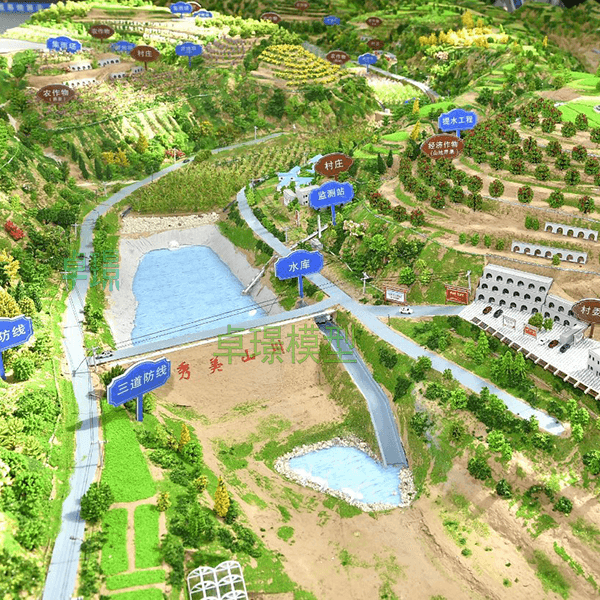 水土保持宣傳沙盤模型製作廠家案例