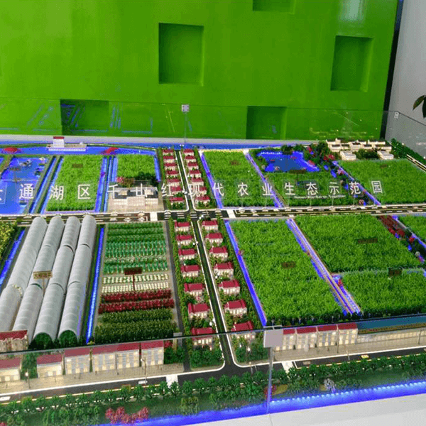 種養結合生態循環農業沙盤模型製作廠家案例