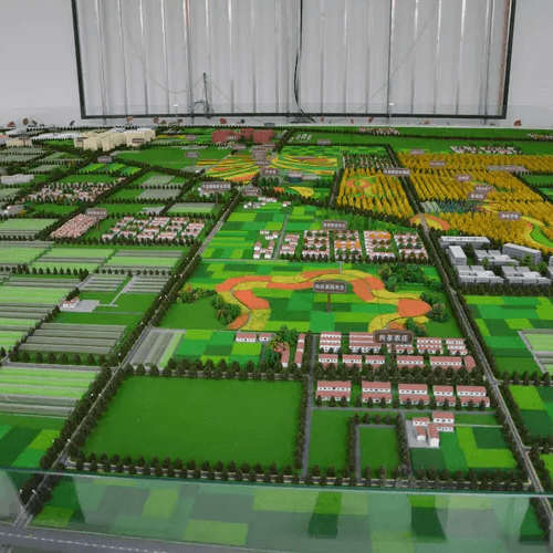 種養結合生態循環農業沙盤模型製作廠家案例